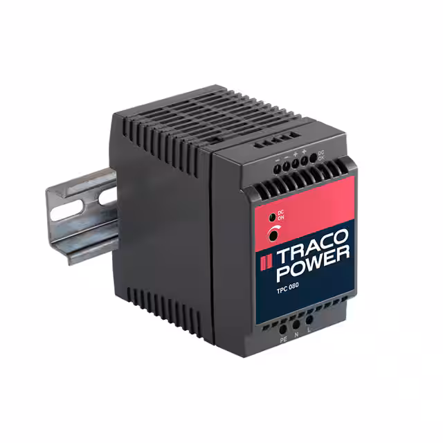 TPC 080-124 Traco Power  Industrial DIN Rail Power Supplies